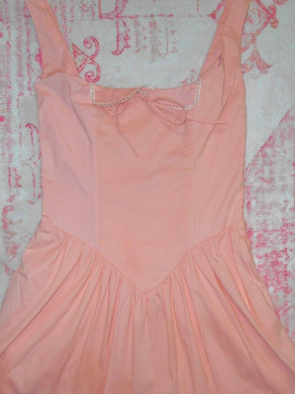 Pink Lucy in the sky homecoming dressThis dress is...